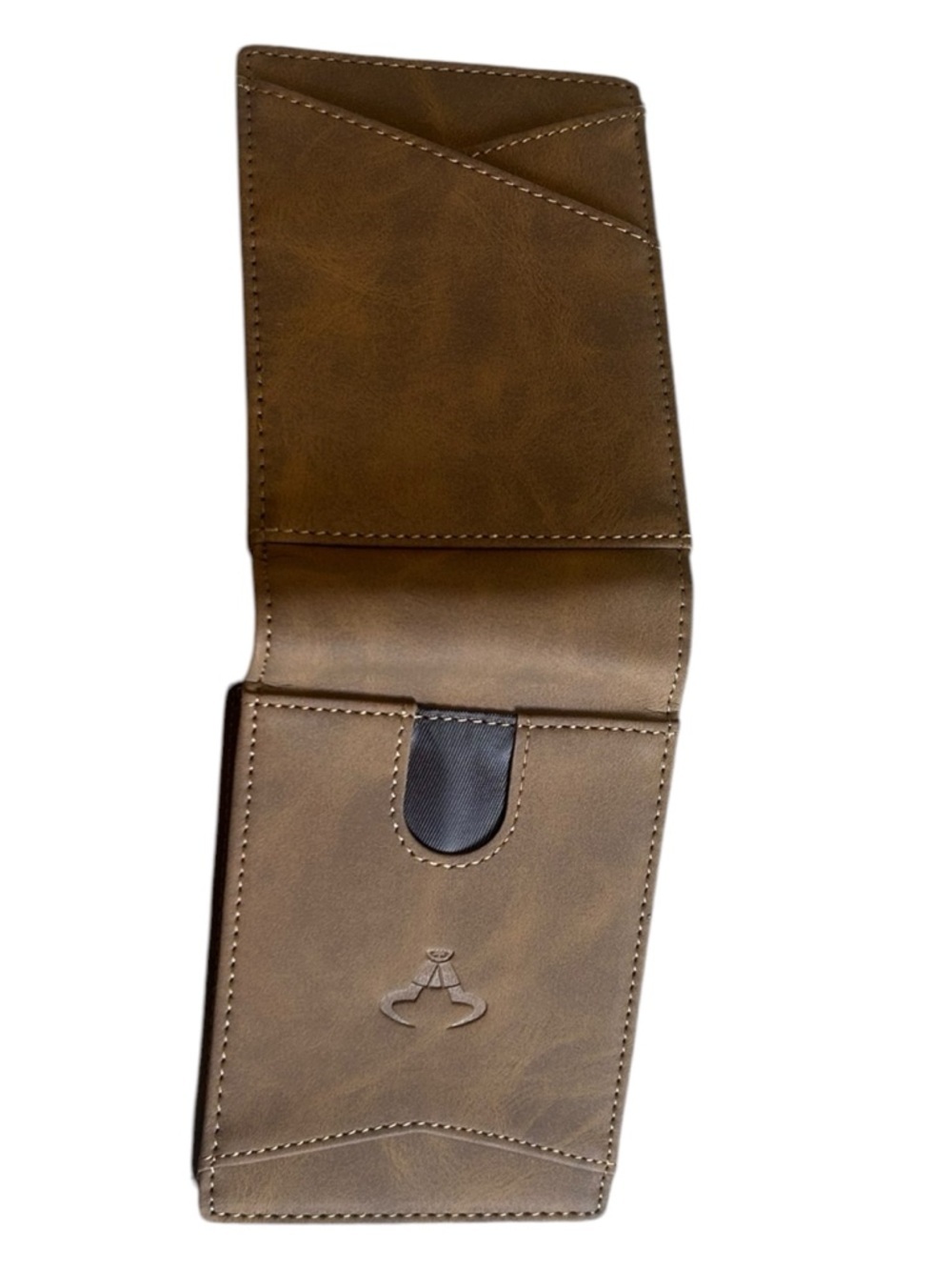 House of Jack Co Brown Leather Wallet Slim Card Holder NIB - Picture 6 of 9